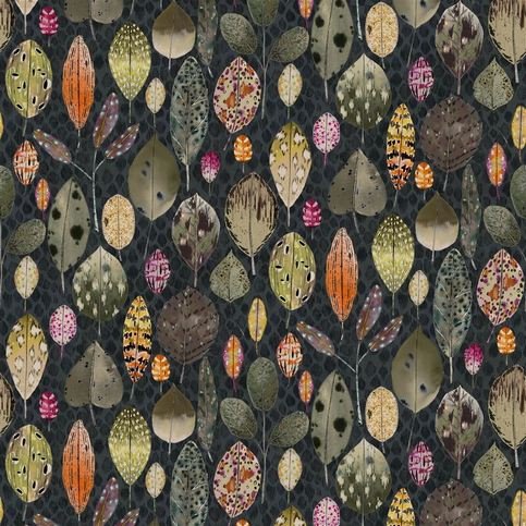 Tulsi Aubergine Fabric by Designers Guild 