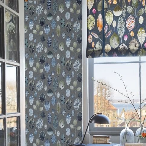 Tulsi Aubergine Fabric by Designers Guild 