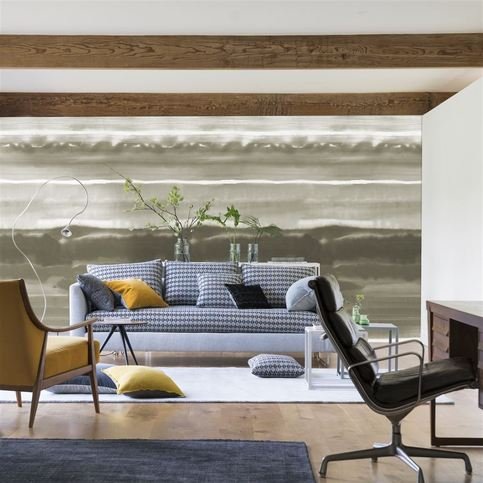Ukiyoe Graphite Wallcovering by Designers Guild 