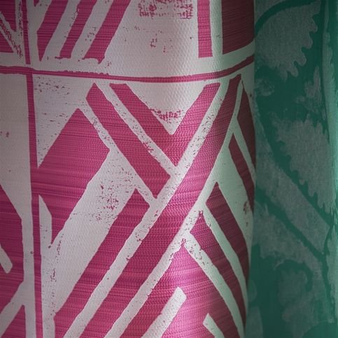Valbonella Fuchsia Fabric by Designers Guild 