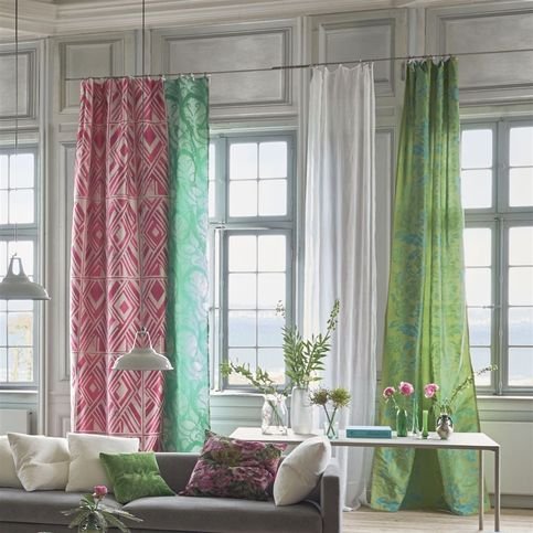 Valbonella Fuchsia Fabric by Designers Guild 
