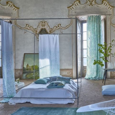 Vanoise Cobalt Fabric by Designers Guild