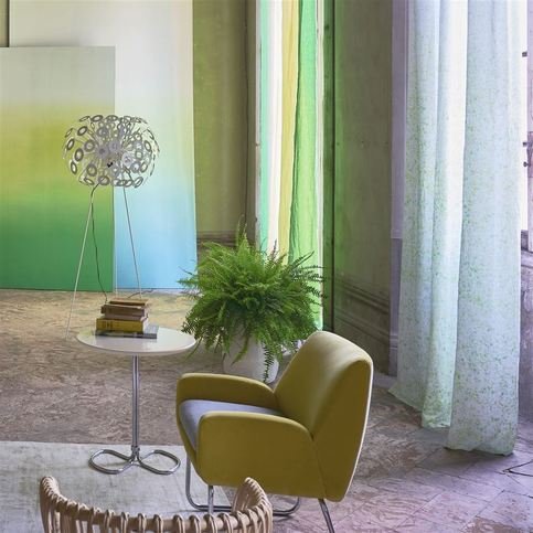 Vanoise Lemongrass Fabric by Designers Guild