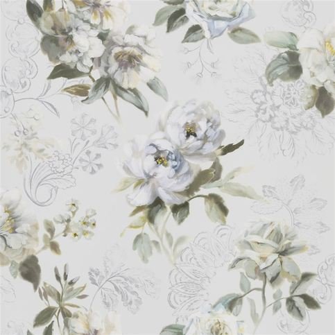 Victorine Cloud Wallcovering by Designers Guild