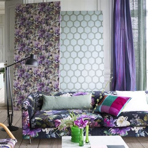 Zardozi Eau De Nil Wallcovering by Designers Guild