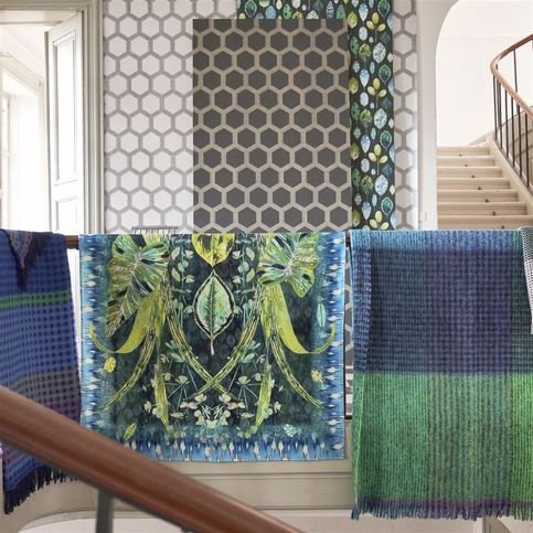 Zardozi Platinum Wallcovering by Designers Guild