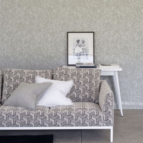 Escher Zinc Fabric by Designers Guild 