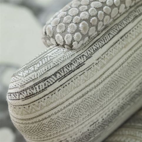 Estevi Stone Fabric by William Yeoward