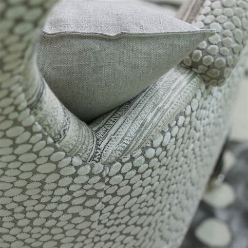 Estevi Stone Fabric by William Yeoward