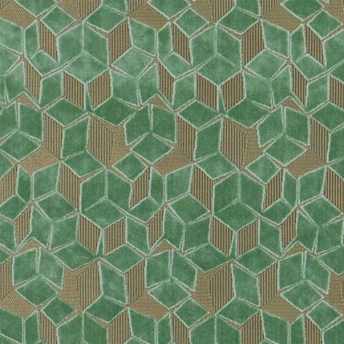 Fitzrovia Antique Jade Fabric by Designers Guild 