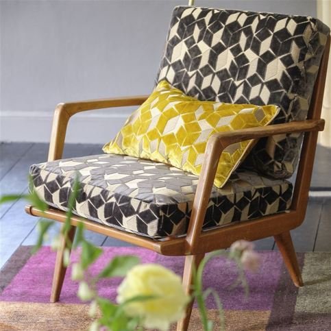 Fitzrovia Espresso Fabric by Designers Guild 