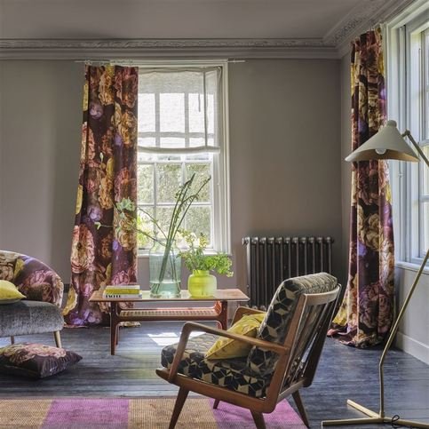 Fitzrovia Espresso Fabric by Designers Guild 