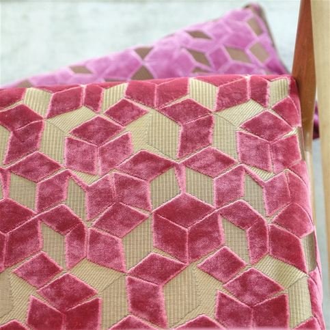 Fitzrovia Raspberry Fabric by Designers Guild 