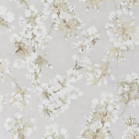 Fleur D Assam Pearl Wallcovering by Designers Guild