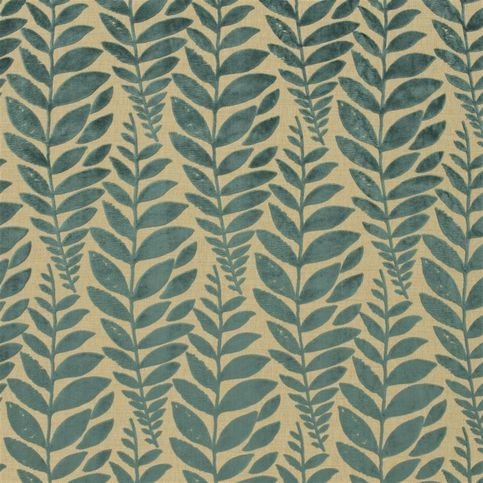 Foglia Azure Fabric by Designers Guild 