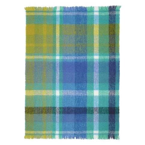 Fontaine Cobalt Throw by Designers Guild