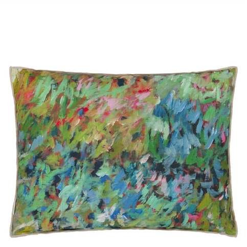 Foret Impressionniste Forest Cushion by Designers Guild