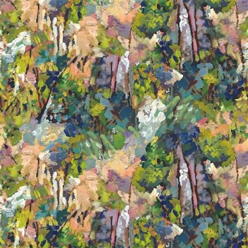 Foret Impressionniste Forset Fabric by Designers Guild 