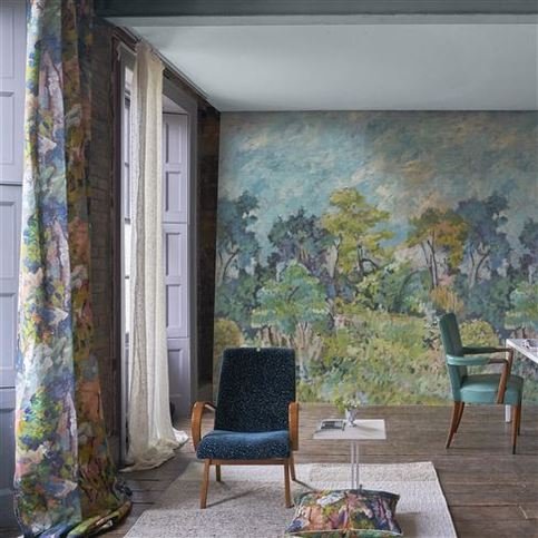 Foret Impressionniste Forset Fabric by Designers Guild 