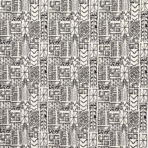 Galletta Charcoal Fabric by William Yeoward