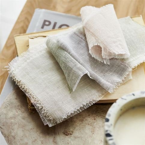Garonne Parchment Fabric by Designers Guild 