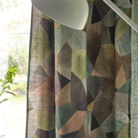 Geo Moderne Jade Fabric by Designers Guild 
