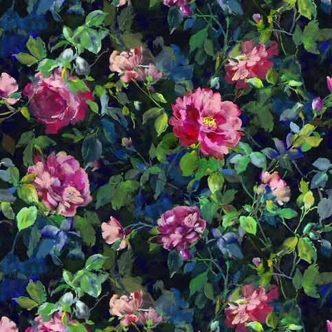 Gertrude Rose Fuchsia Fabric by Designers Guild 