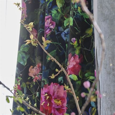 Gertrude Rose Fuchsia Fabric by Designers Guild 