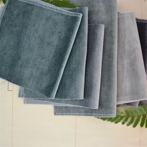 Glenville Silver Fabric by Designers Guild 