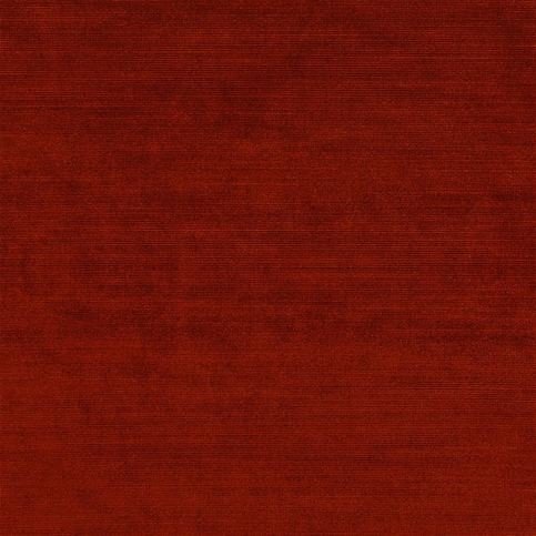 Glenville Vermilion Fabric by Designers Guild 