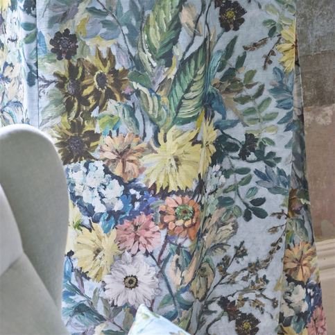 Glynde Eau de Nil Fabric by Designers Guild 
