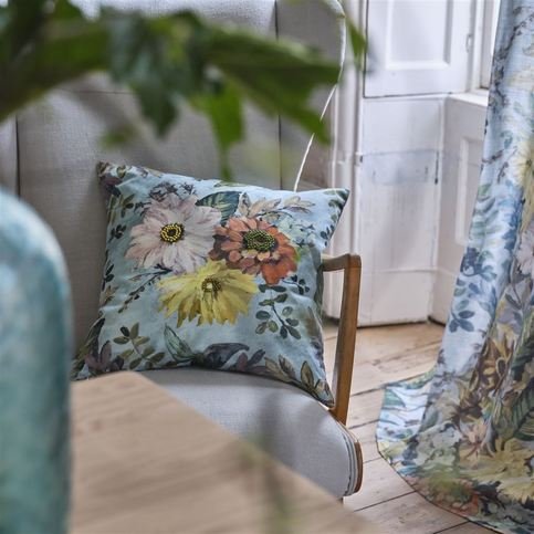 Glynde Eau de Nil Fabric by Designers Guild 
