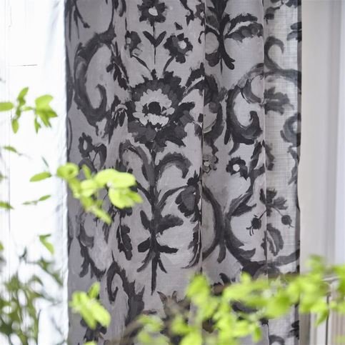 Guerbois Charcoal Fabric by Designers Guild 