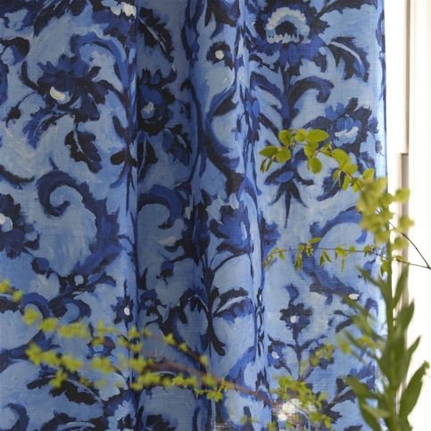 Guerbois Cobalt Fabric by Designers Guild 