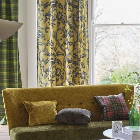 Guerbois Ochre Fabric by Designers Guild 