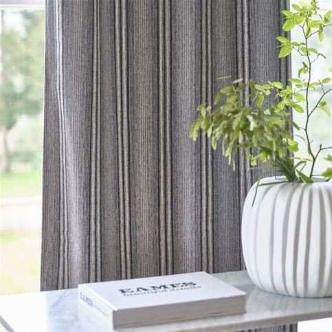 Haldon Graphite Fabric by Designers Guild 