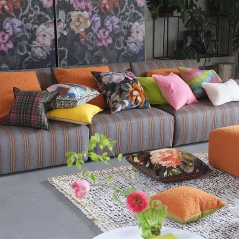 Haldon Saffron Fabric by Designers Guild 