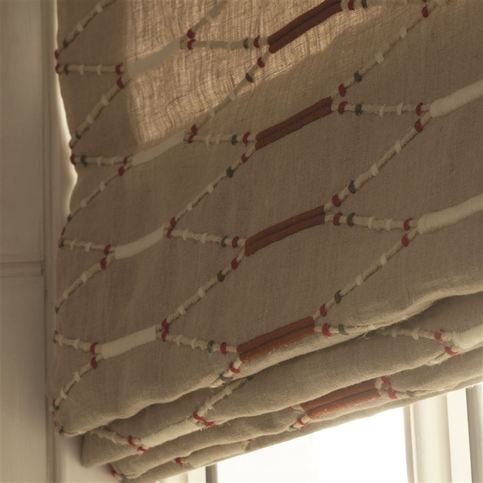 Inti Sienna Fabric by William Yeoward