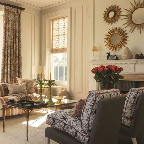 Inti Sienna Fabric by William Yeoward