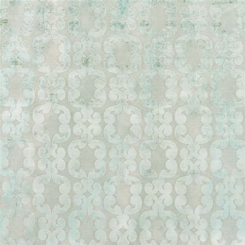 Iridato Pale Aqua Fabric by Designers Guild 