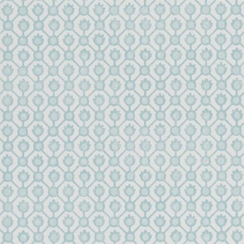 Jaal Eau de Nil Wallcovering by Designers Guild