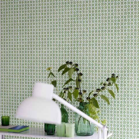 Jaal Emerald Wallcovering by Designers Guild