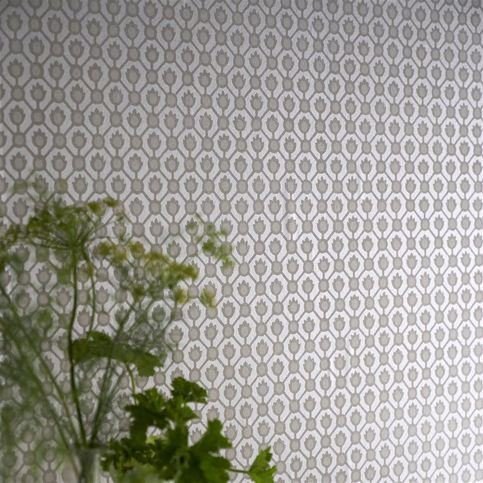 Jaal Pearl Wallcovering by Designers Guild