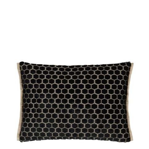Jabot Noir Cushion by Designers Guild