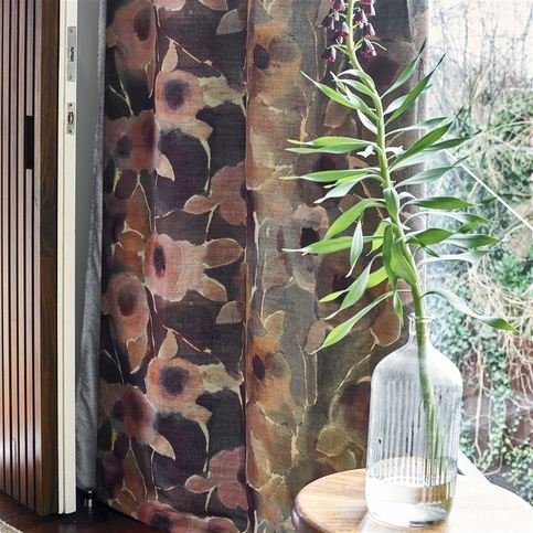 Jiyuka Sepia Fabric by Designers Guild 