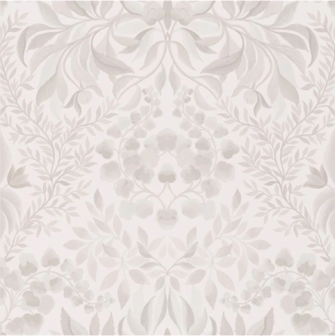 Karakusa Chalk Wallcovering by Designers Guild