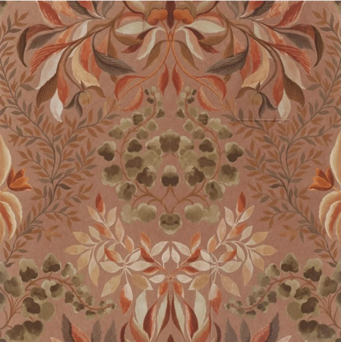 Karakusa Copper Wallcovering by Designers Guild