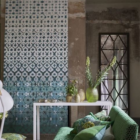 Karaoshi Celadon Wallcovering by Designers Guild