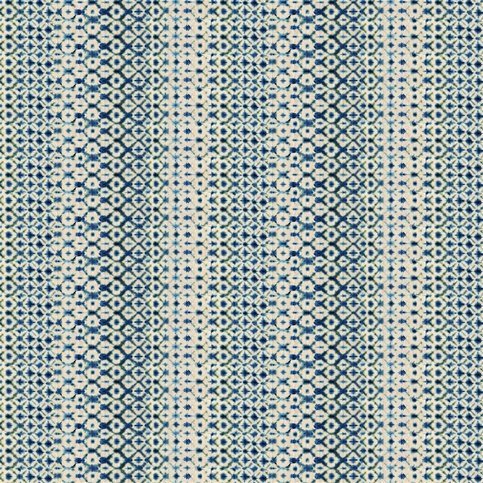 Karaoshi Cobalt Fabric by Designers Guild 
