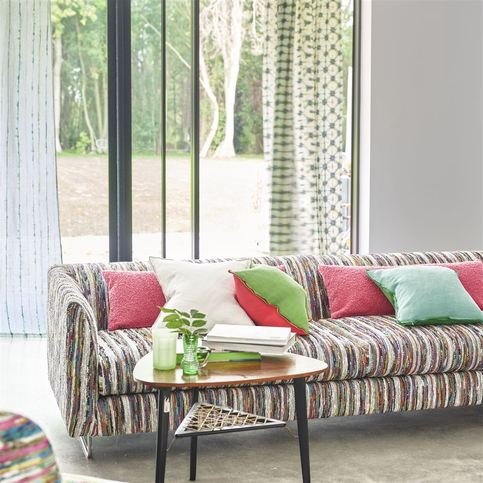 Karaoshi Emerald Fabric by Designers Guild 